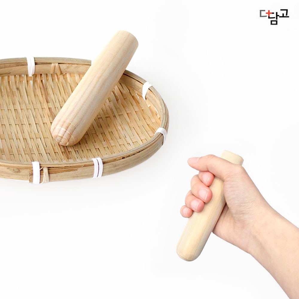 국산 나무 미니 공이 12 단품 l 소형 곡식 빻기 마늘 다지기 떡 만들기 요리체험 소꿉놀이
